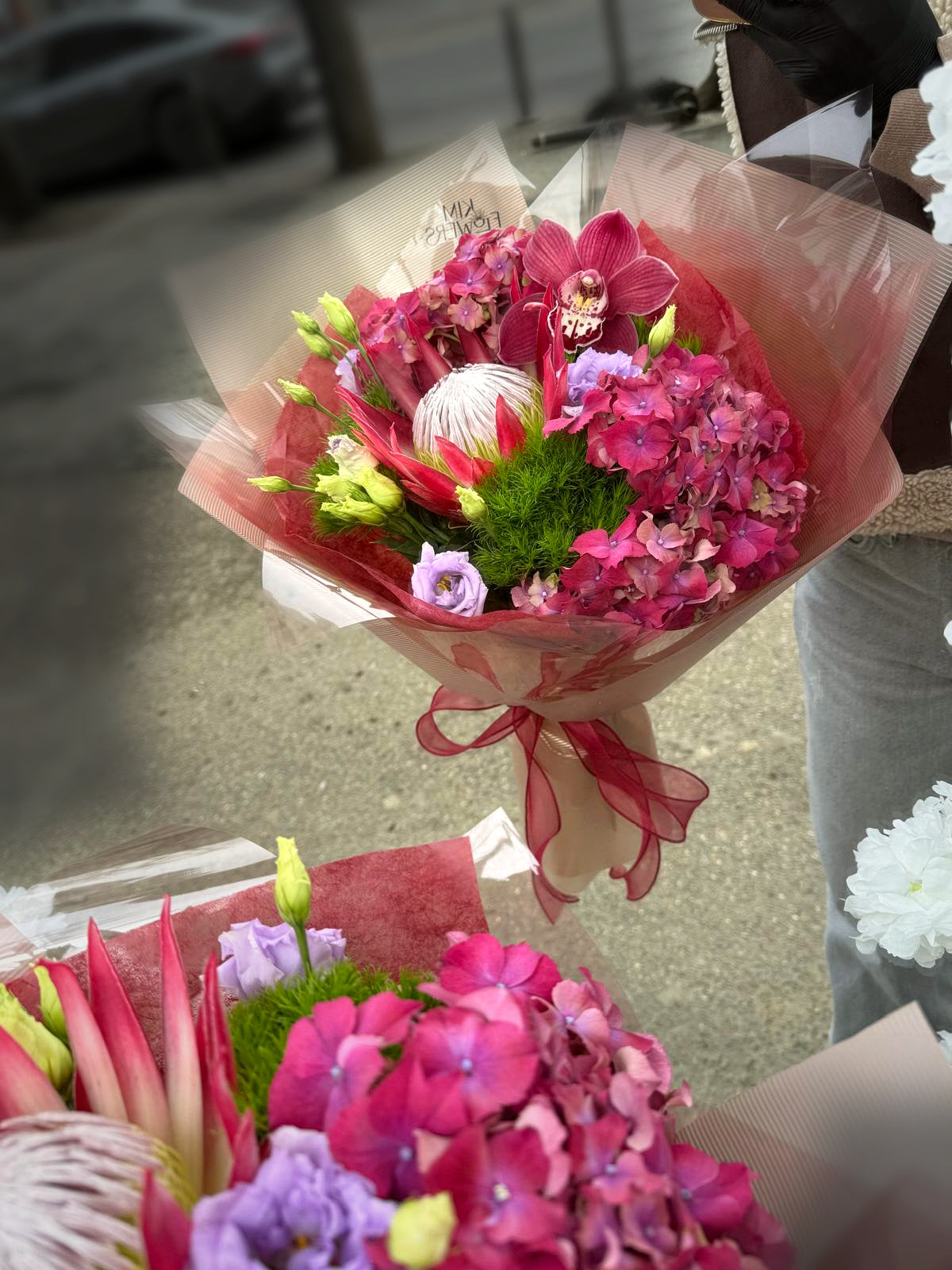 Buchet Magenta Orchid