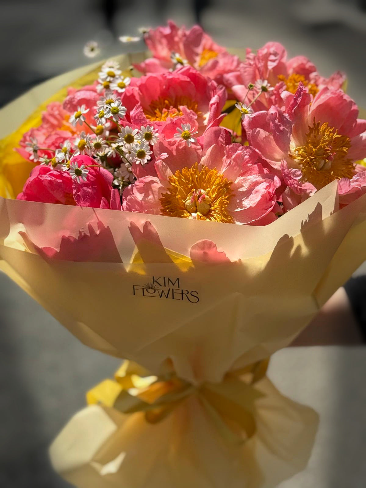 Buchet Coral Peony