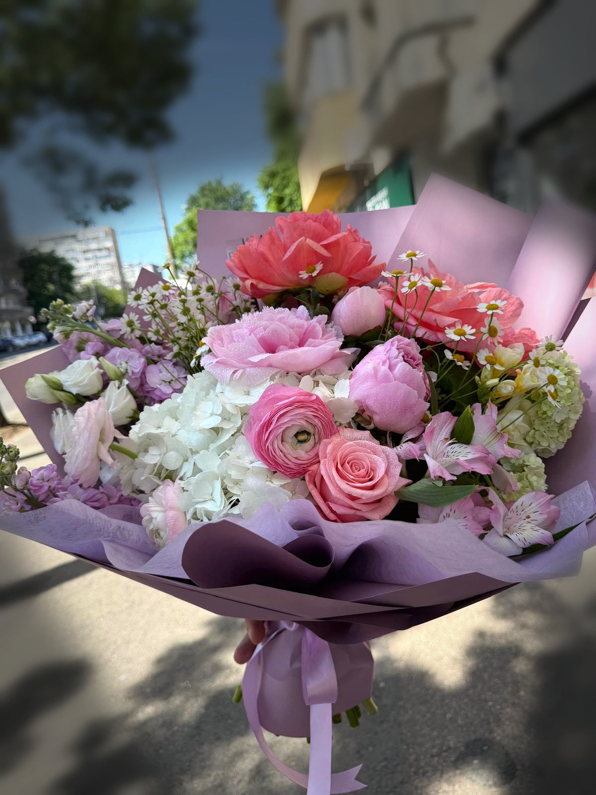 Buchet Pink Chamomile