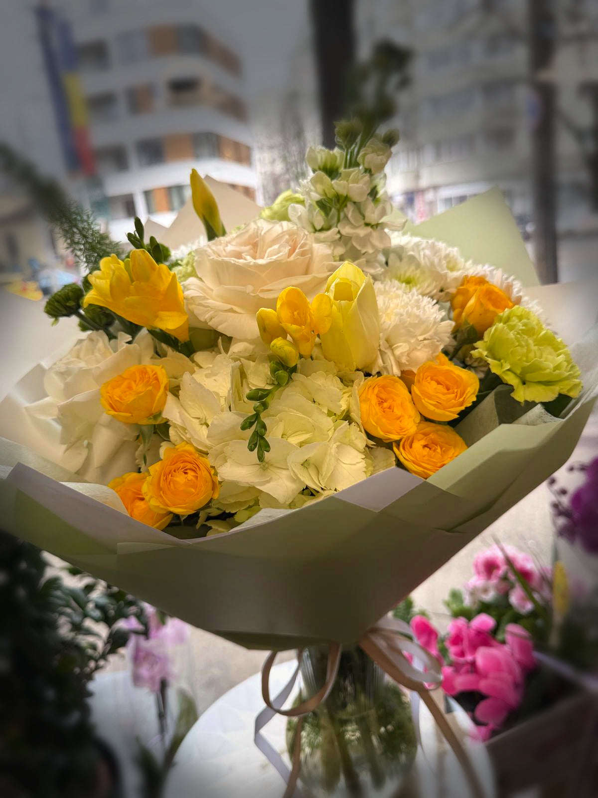 Buchet Sunny Yellow